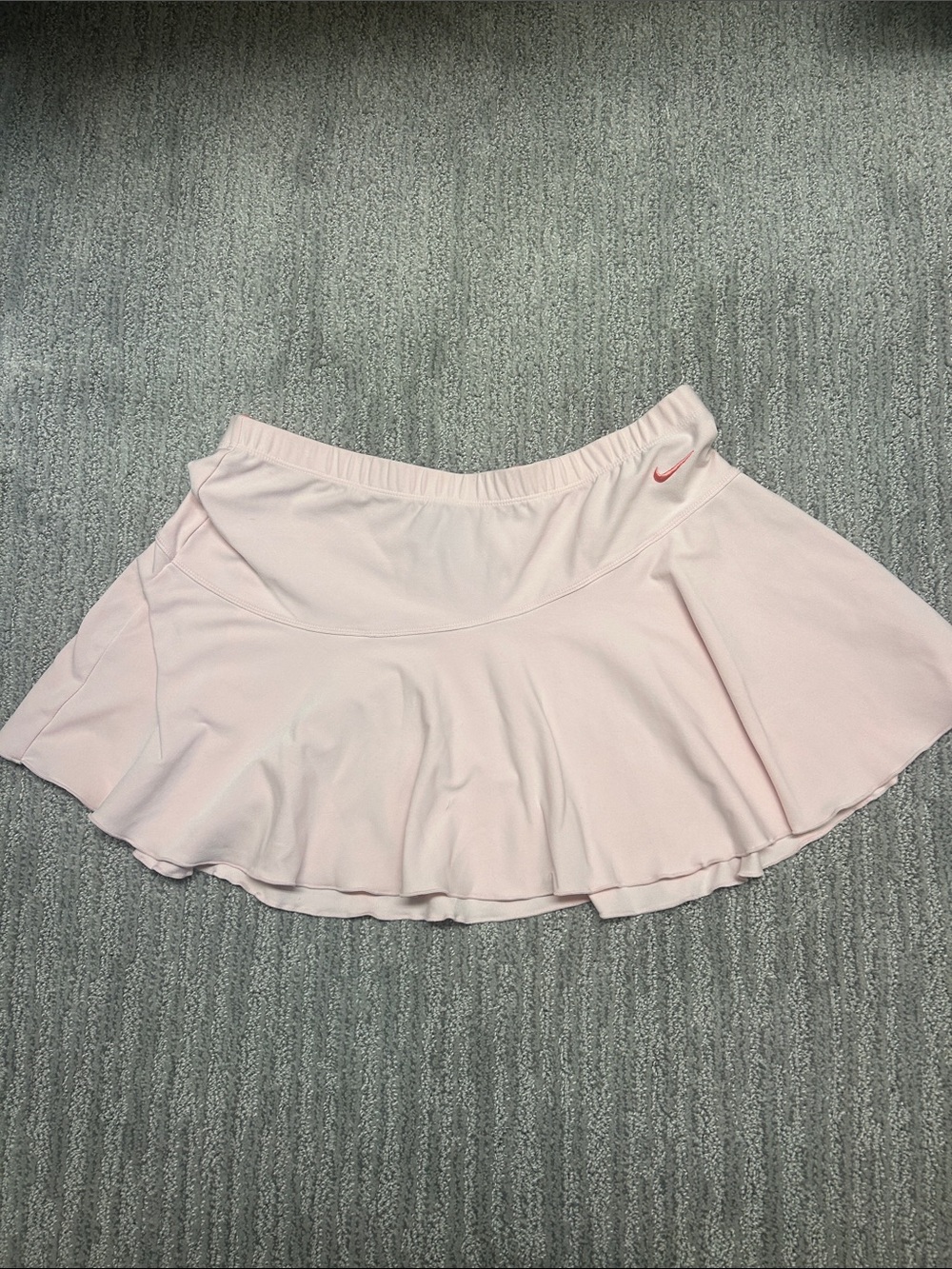 Nike Light Pink Flared Athletic Skirt